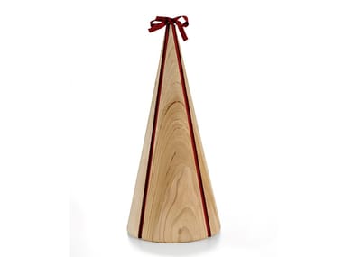 XMAS_OK - Christmas cedarwood decorative object by Riva 1920