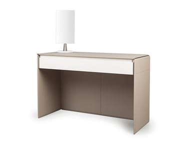 ZERO - Leather dressing table by Turri